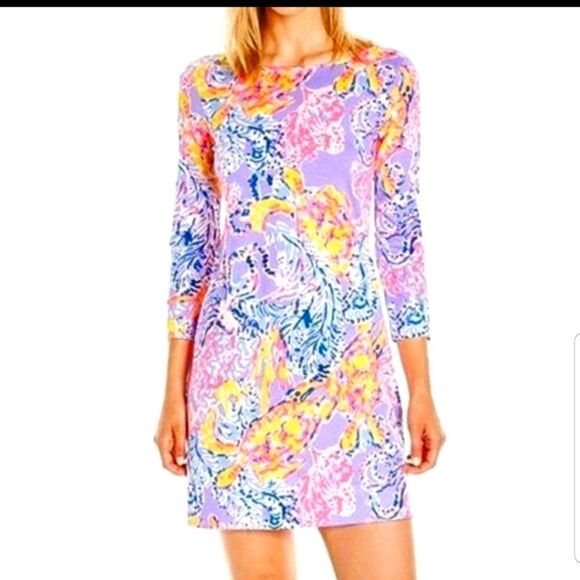 Lilly Pulitzer Dresses & Skirts - Lily Pulitzer Verbena Marlowe Turtle Lilac Dress SZ XS